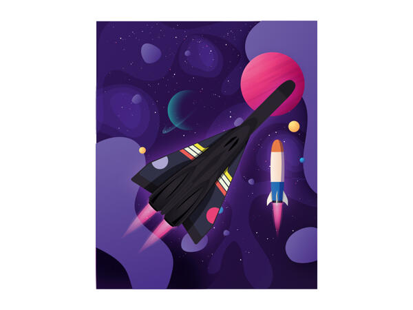 Playtive Rocket & Glider/Mini Hand Launch Glider/Slingshot Glider