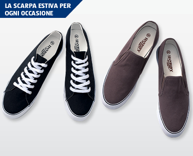 Sneaker di tela da uomo HANBURY