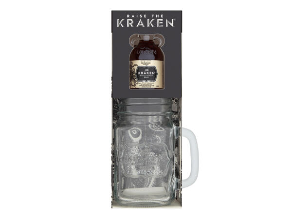 Kraken Rum & Mason Jar