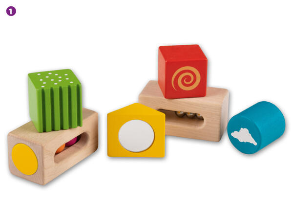 Holz Bausteine-Set
