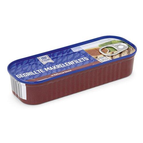 ALMARE SEAFOOD Gegrillte Makrelenfilets, BBQ-Sauce
