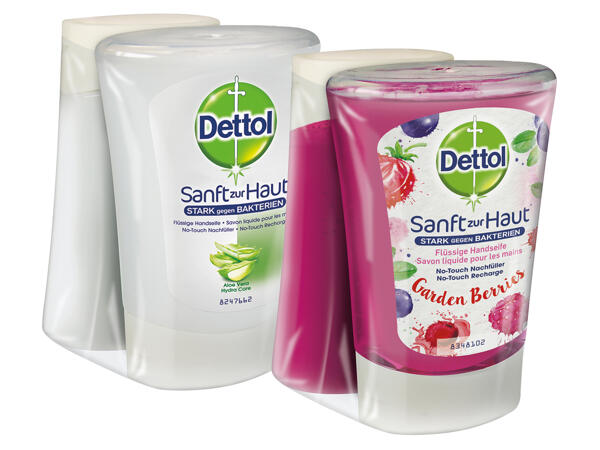 Dettol No-Touch Flüssigseife Nachfüller Doppelpack