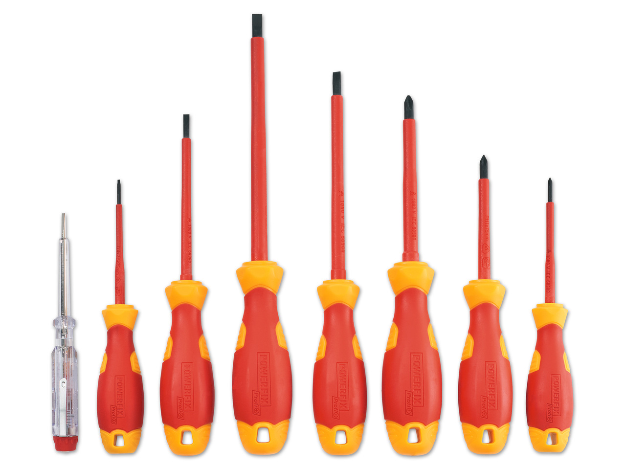 POWERFIX(R)PROFI+ Schraubendreher-Set, 8-teilig
