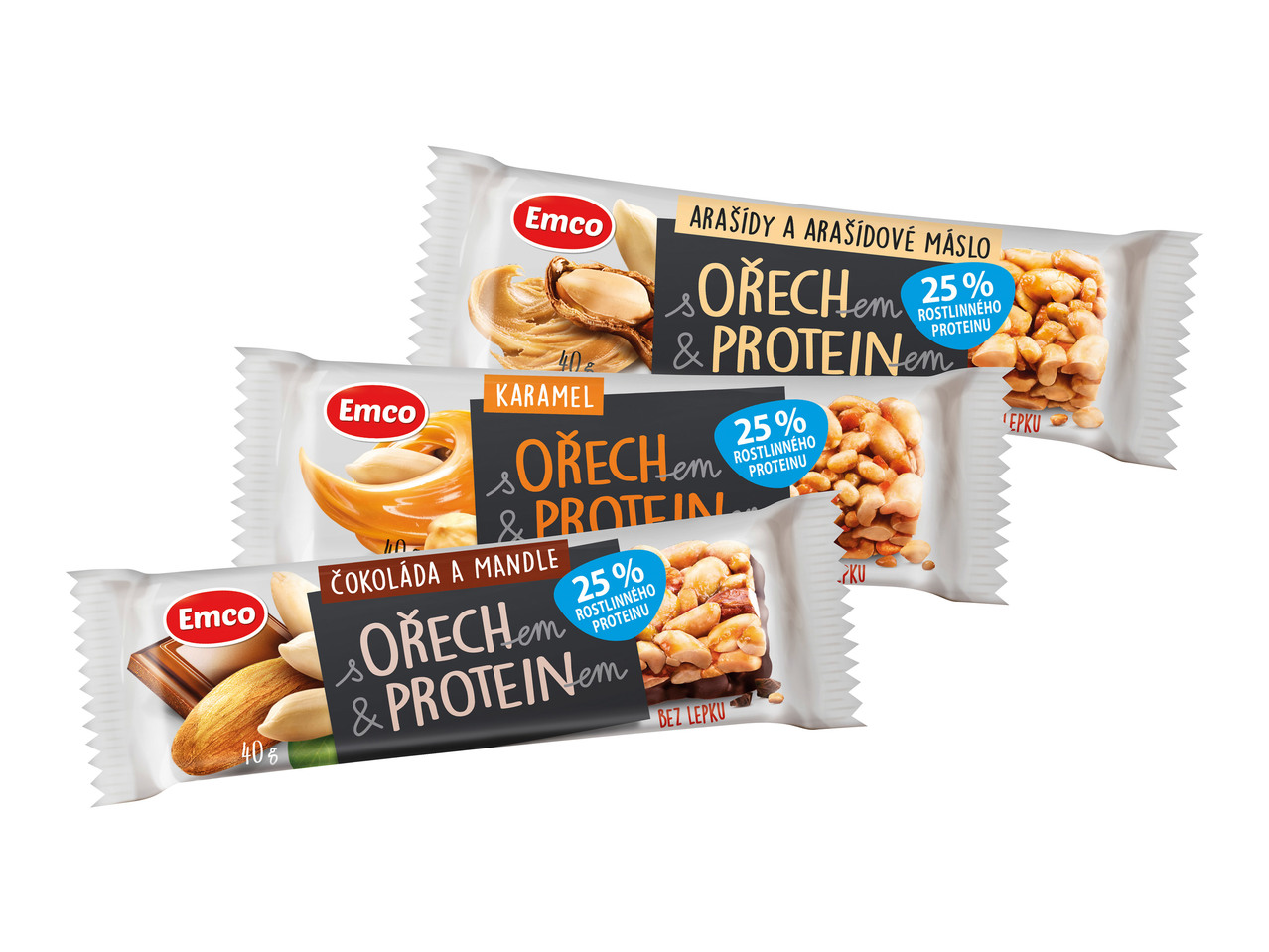 TYČINKA S OŘECHEM A PROTEINEM