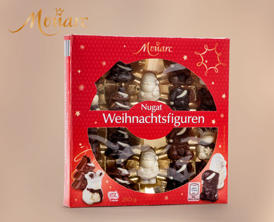 MONARC Feinste belgische Nugat-Weihnachtsfiguren