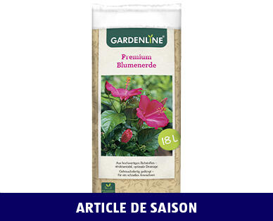 GARDENLINE(R)
TERREAU POUR FLEURS PREMIUM