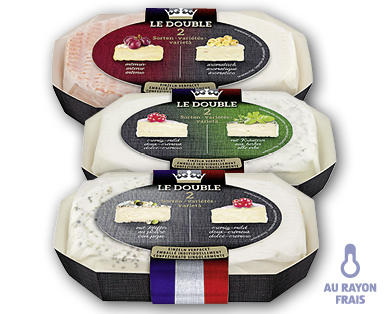 Fromage français à pâte molle LE DOUBLE