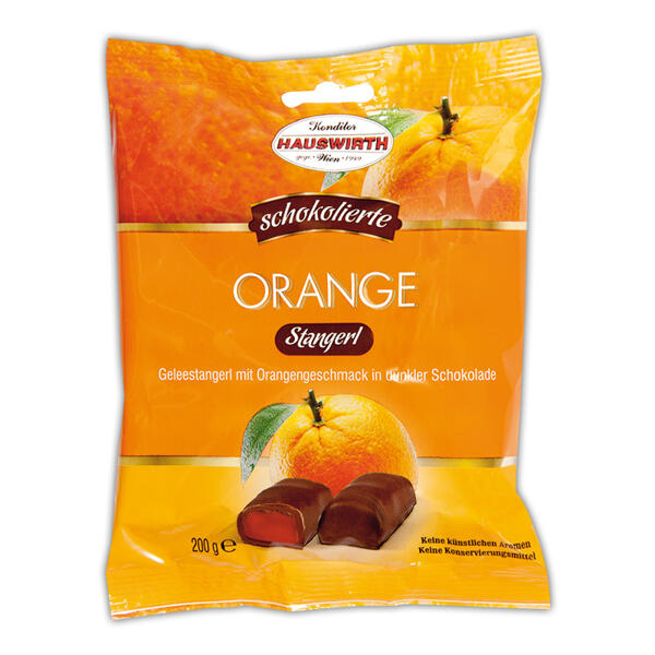 Schokolierte Gelee Stangerl