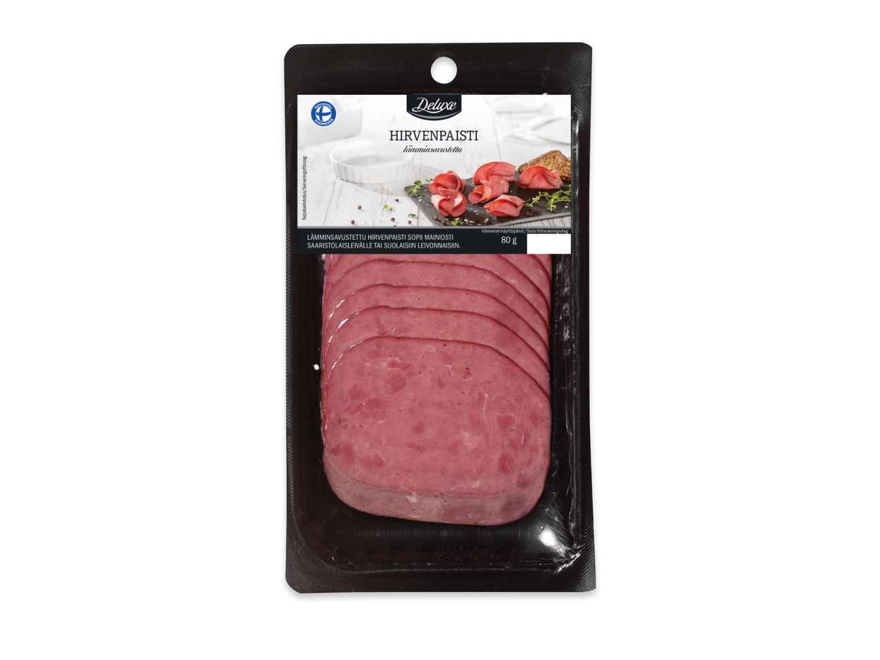 Varmrökt älgstek