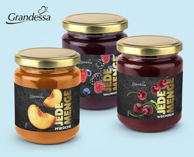 GRANDESSA „Jede Menge" Fruchtaufstrich
