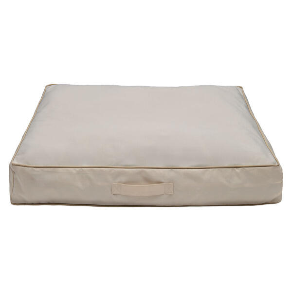 Heart to Tail Beige Solid Indoor/Outdoor Cooling Pet Bed