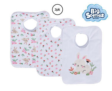 Big Softies Infant Popover Bibs 3pk