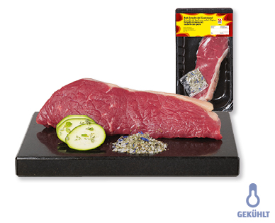 BBQ Rindsentrecôte inkl. Gewürzbeutel