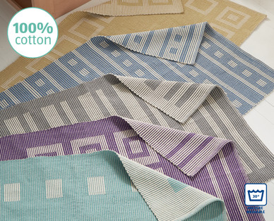 Reversible Hand Woven Rug