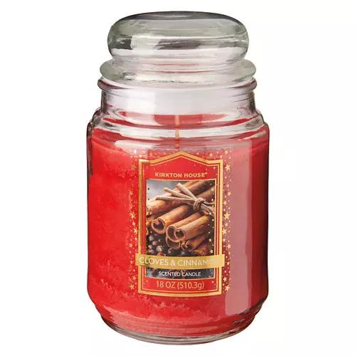 Holiday Candle - Cloves & Cinnamon, 18 oz