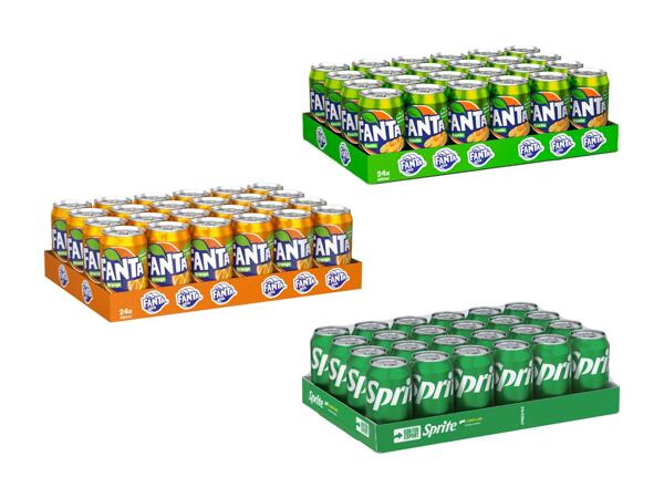 Sprite/Fanta, pack de 24