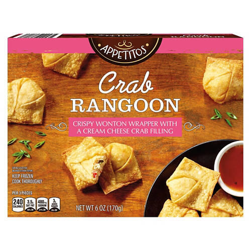 Crab Rangoon Crispy Wonton, 6 oz