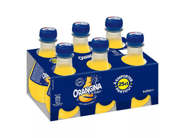 Boisson rafraîchissante avec pulpe