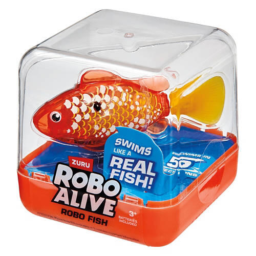 Robo Alive Aquatic Water Activated Toy, Fish