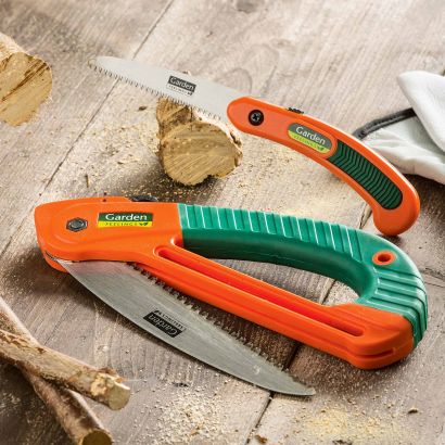 Set de scies de jardin, 2 pcs