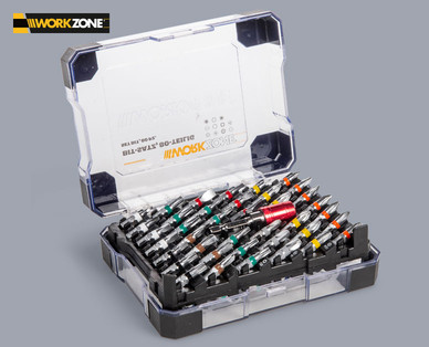 WORKZONE Bit Set 80-teilig