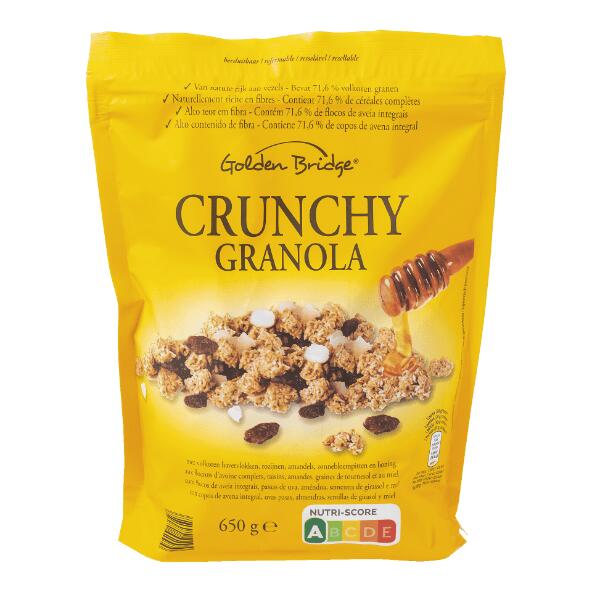 GOLDEN BRIDGE(R) 				Knuspriges Granola