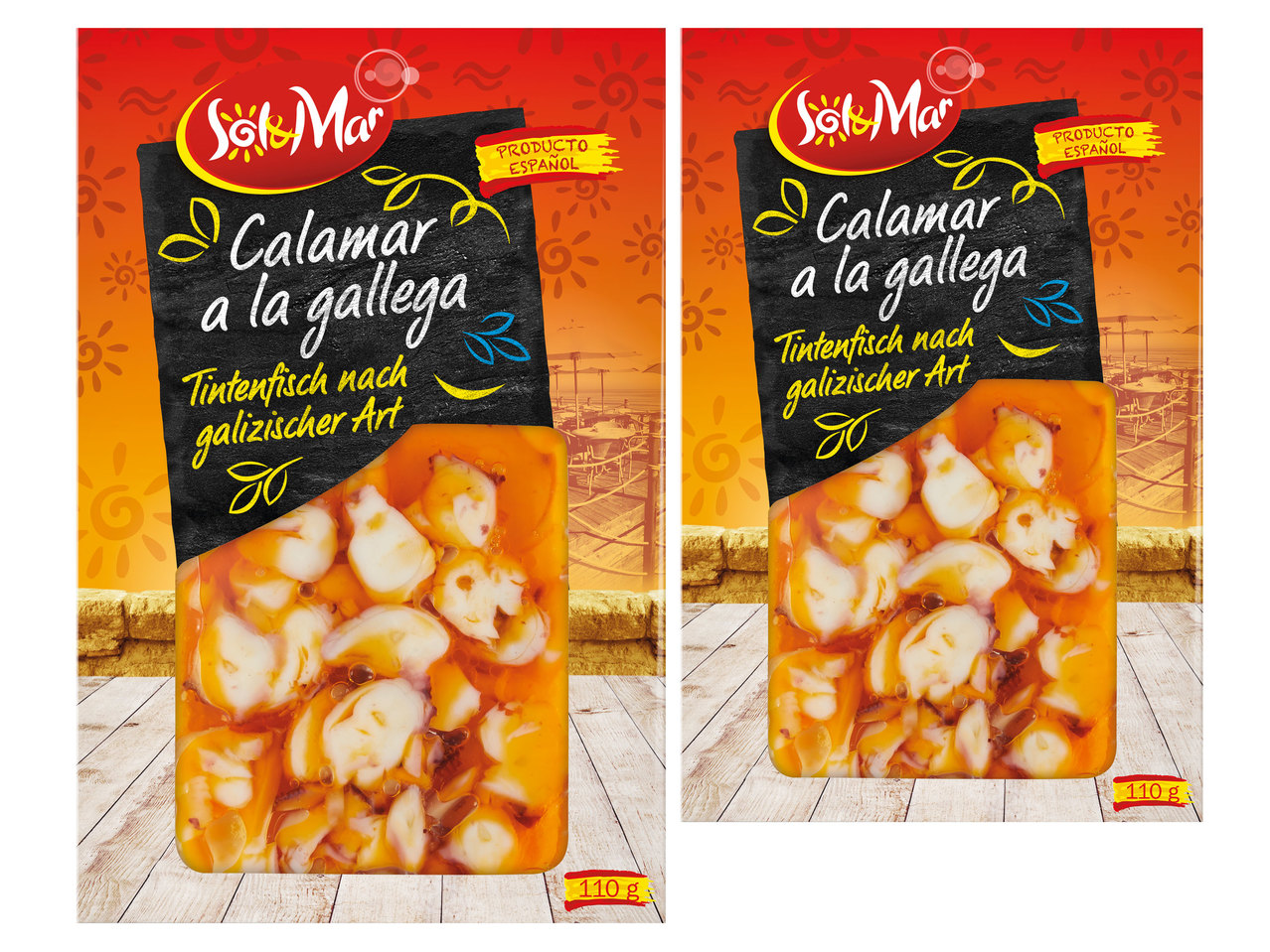 SOL & MAR Calamar a la gallega