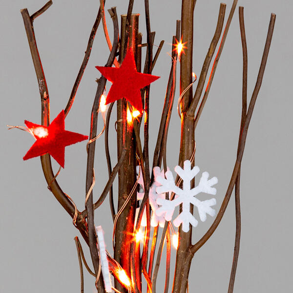LED-Mini-Lichtzweige, 20 LEDs