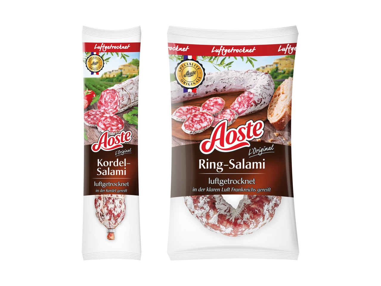 Salami droit & salami courbe