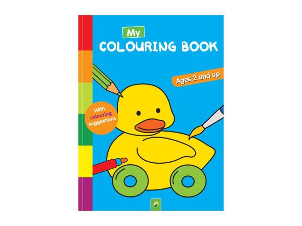 Kids' Colouring Book Display