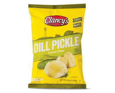Clancy's Dill Pickle Potato Chips