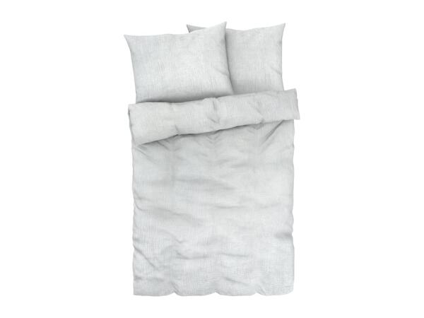 Livarno Home Grey Muslin Bedlinen - Double
