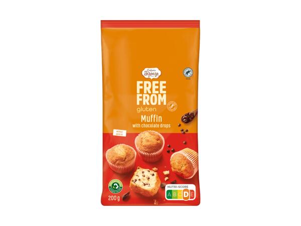 Glutenfreie Muffins mit Schokotropfen