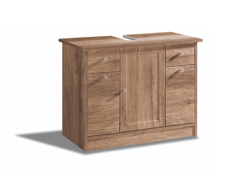 Under-Basin Bathroom Cabinet White or Oak