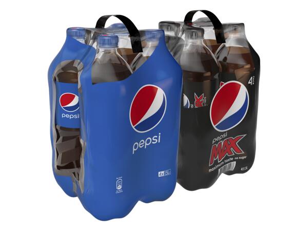 Pepsi Regular/max 4-pack