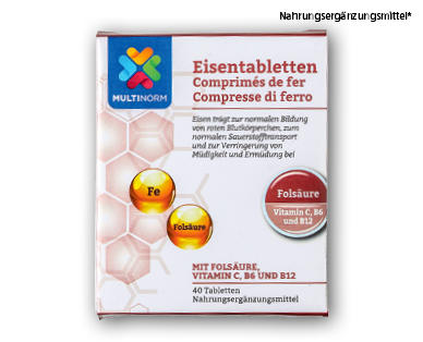 MULTINORM Eisen-Tabletten