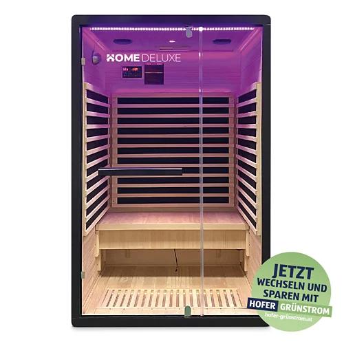 HOME DELUXE Infrarotkabine Nero M