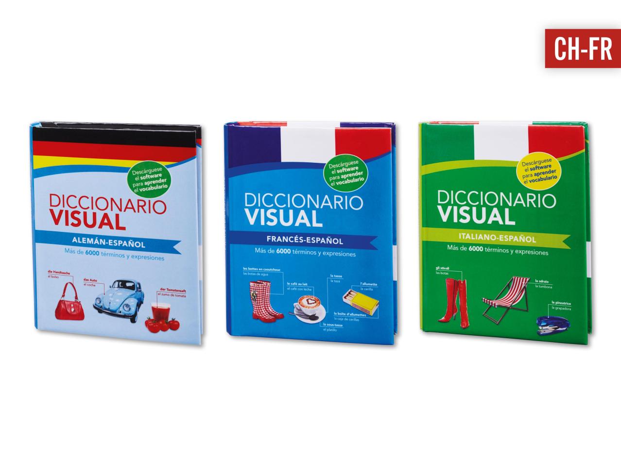 Dictionnaire visuel avec logiciel d'apprentissage