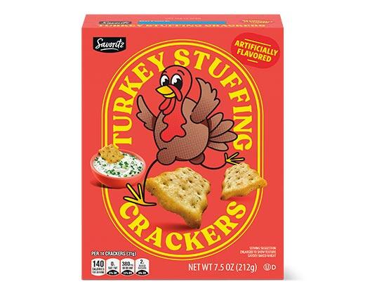 Savoritz Turkey Stuffing or Chicken Biscuit Crackers