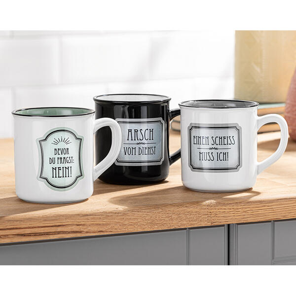 "Sag es, wie es ist"-Tasse