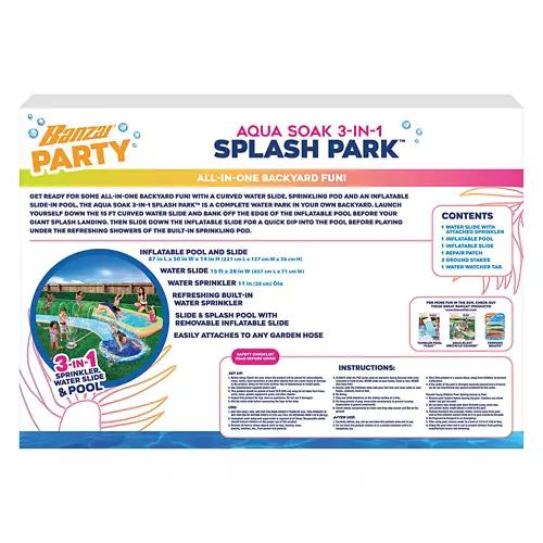 Aqua Soak 3-in-1 Splash Park - Pink