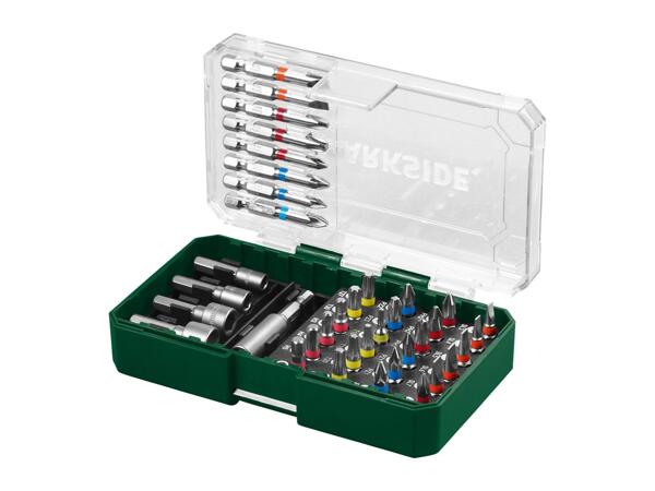 Parkside Screwdriver Bit Set - 37 Piece Set