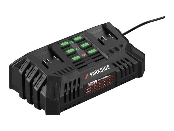 Parkside 20V Dual Battery Charger 2x 4.5A