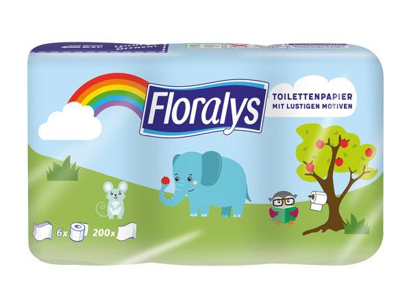 Papier hygiénique pour enfants