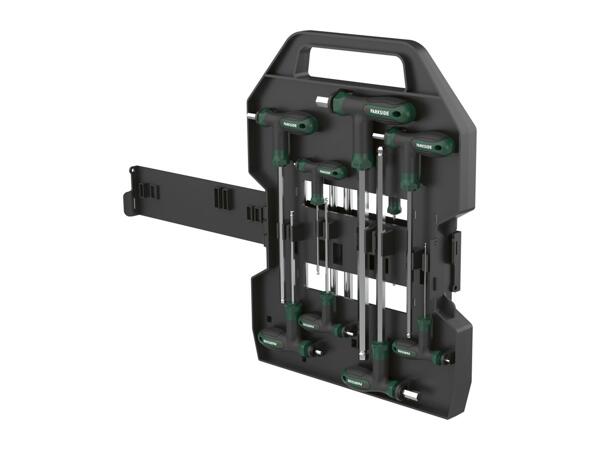 Parkside T-Handle Hex & Star Key Set - 16 Piece Set
