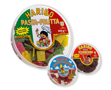 Gommes fruitées en boîte HARIBO