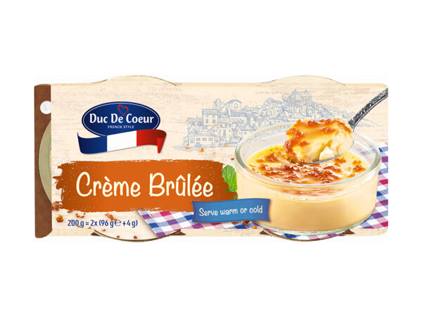 Crème Brûlée