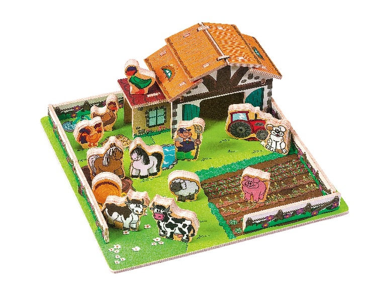 3D Wooden Puzzle Games