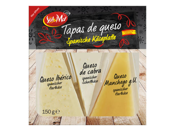 SOL & MAR Tapas de queso