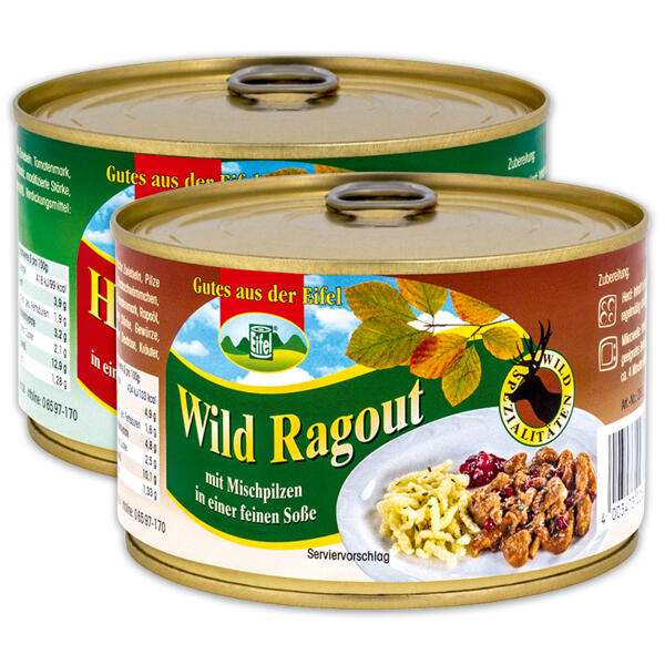 Deftige Wildgerichte